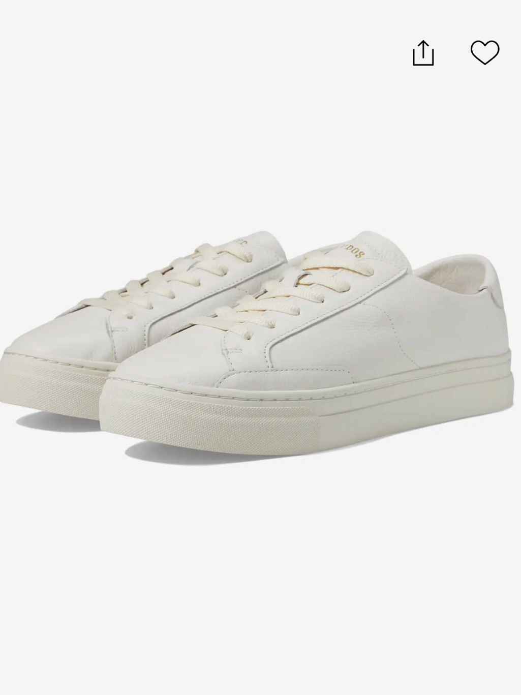 Soludos Ibiza Platform Sneaker Size 7 Leather